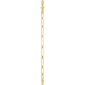 14K Yellow Charm 7" Bracelet