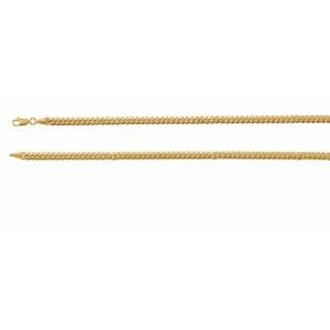 14K Yellow 4.35 mm Miami Cuban Curb 24" Chain