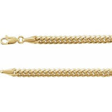 14K Yellow 4.35 mm Miami Cuban Curb 24" Chain